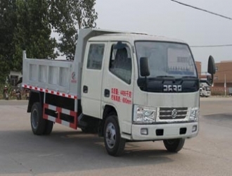 國五東風多利卡D6雙排自卸汽車|國五自卸汽車|程力專用汽車股份